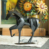 Artistic Metal Horse Sculpture